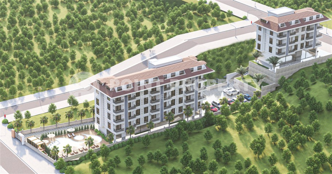 Выгодное предложение от застройщика - квартиры и дуплексы в жилом комплексе на стадии строительства с возможностью получения беспроцентной рассрочки и вида на жительство в Турции.-id-4212-фото-12