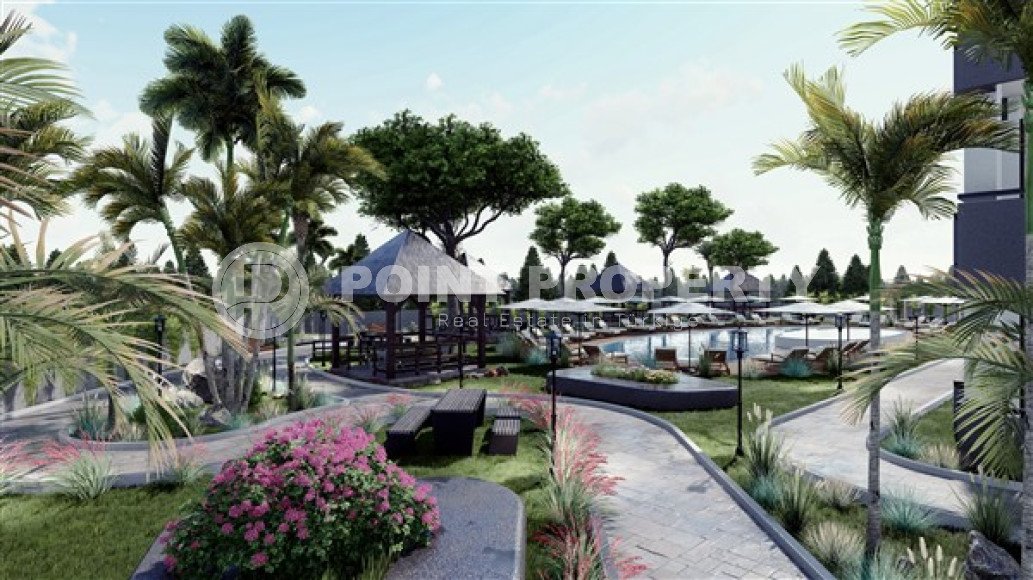 Недорогие апартаменты с площадью 60 - 90 м2 в высотной резиденции, Мерсин, Мезетли-id-4214-фото-3