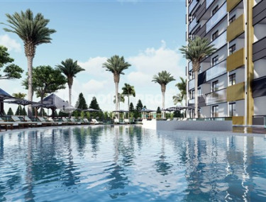 Inexpensive apartments with an area of 60 - 90 m2 in a high-rise residence, Mersin, Mezetli-id-4214-photo-4