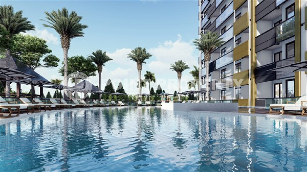 Недорогие апартаменты с площадью 60 - 90 м2 в высотной резиденции, Мерсин, Мезетли-id-4214-фото-4