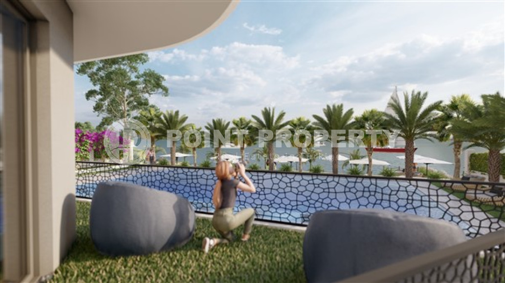 Комфортабельные квартиры 1+1, 2+1 с площадью 49 - 97 м2 в малоэтажном комплексе, Мерсин, Эрдемли-id-4215-фото-10