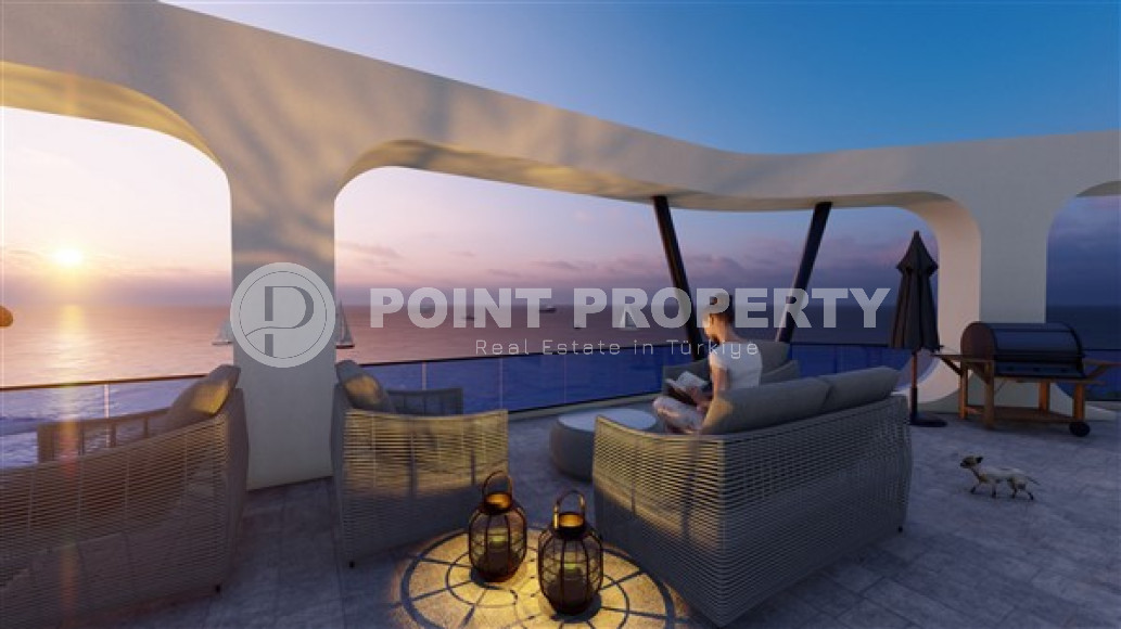 Комфортабельные квартиры 1+1, 2+1 с площадью 49 - 97 м2 в малоэтажном комплексе, Мерсин, Эрдемли-id-4215-фото-11