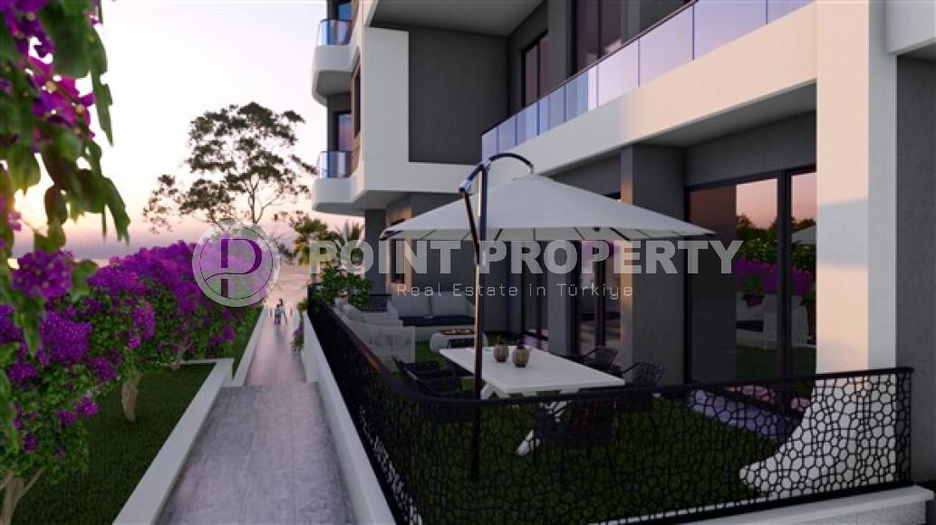 Комфортабельные квартиры 1+1, 2+1 с площадью 49 - 97 м2 в малоэтажном комплексе, Мерсин, Эрдемли-id-4215-фото-14