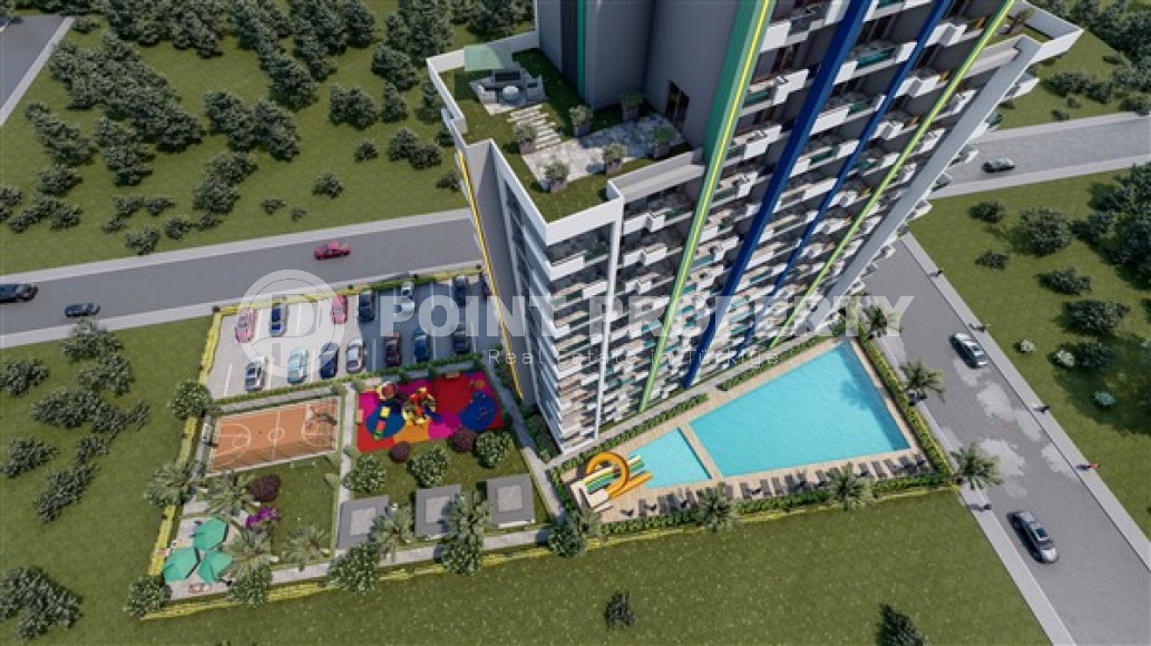 Luxury prices for apartments 53 - 96 m2 in an investment project in the Mersin area, Soli-id-4217-photo-7