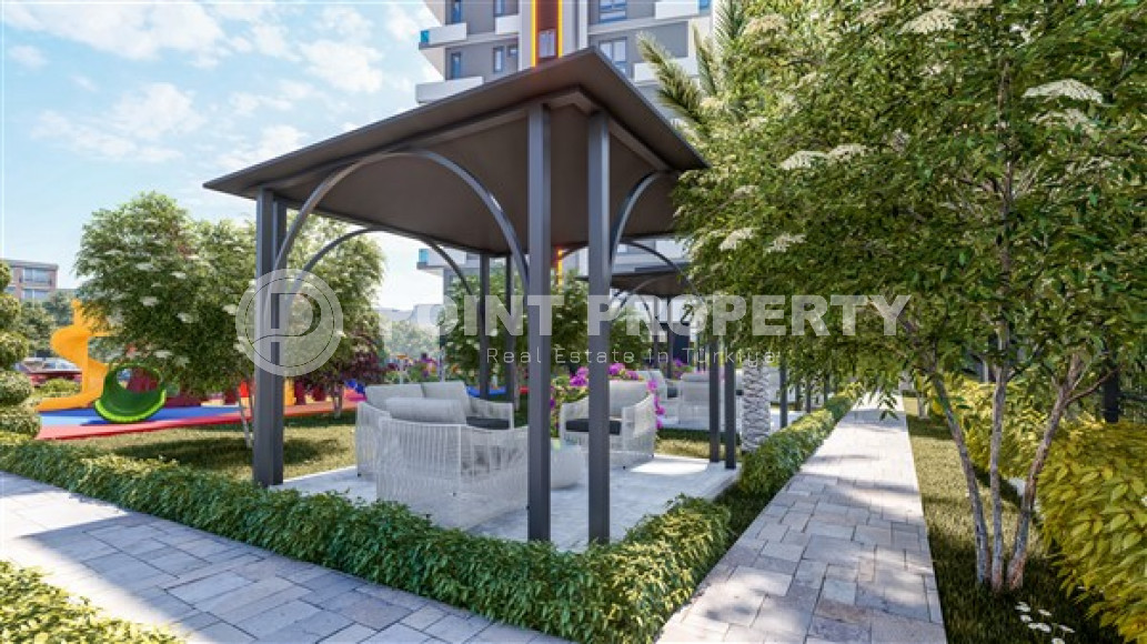 Luxury prices for apartments 53 - 96 m2 in an investment project in the Mersin area, Soli-id-4217-photo-9