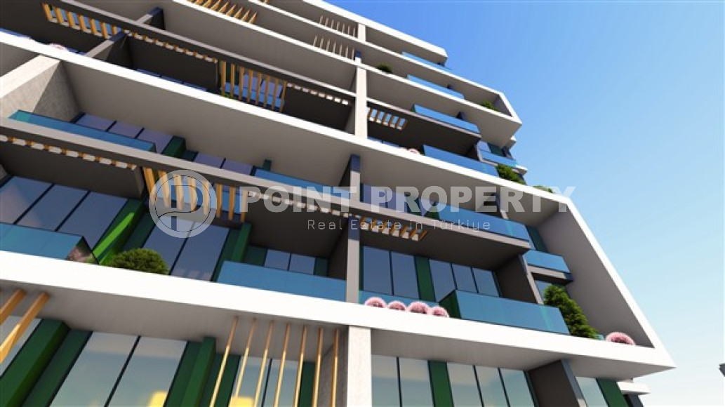 Excellent prices for apartments with 1+1 and 2+1 layouts in a complex with a completion date of 2023, Mersin-id-4218-photo-3