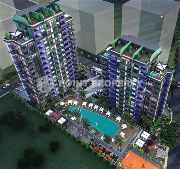 Двенадцатиэтажный комплекс в Мерсине на этапе завершения строительных работ. Окончание в 2023 году.-id-4219-фото-7