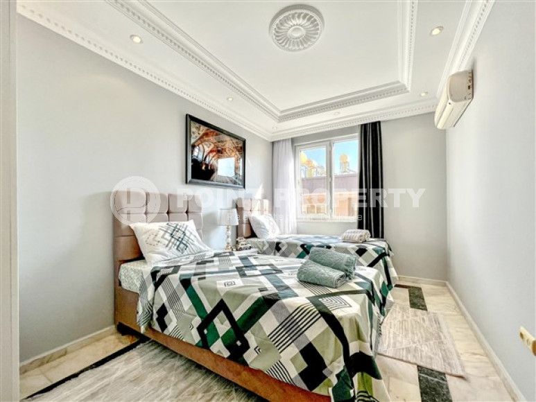 Прекрасный светлый дуплекс 4+1, общей площадью 190 м2, в 300 метрах от моря в центре района Оба.-id-4225-фото-8