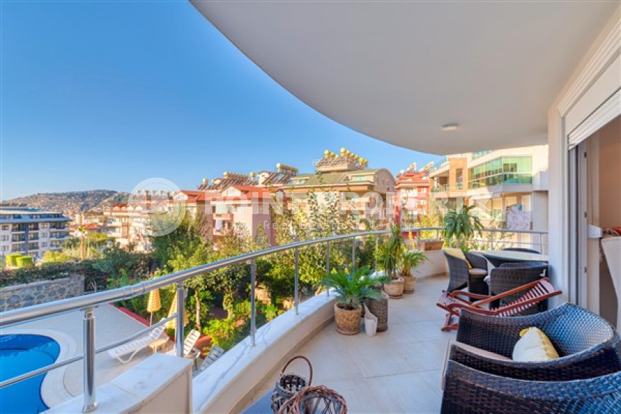 Комфортабельные светлые апартаменты 2+1, общей площадью 125 м2, в престижном районе Аланьи Хасбахче.-id-4231-фото-10