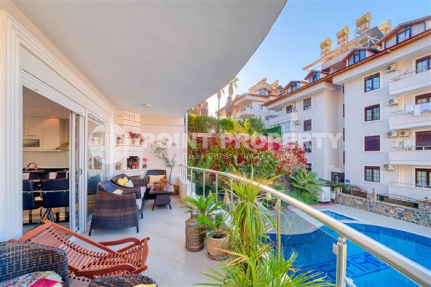 Комфортабельные светлые апартаменты 2+1, общей площадью 125 м2, в престижном районе Аланьи Хасбахче.-id-4231-фото-16