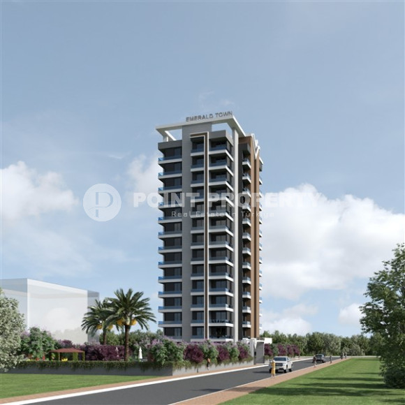 New apartment with an area of 70 m2 without furniture, 350 meters from the sea. Mersin, Teje-id-4233-photo-2