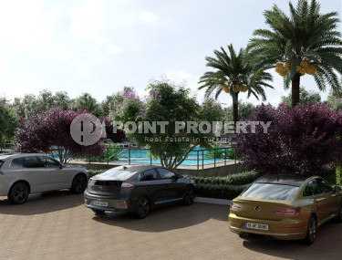 Новые апартаменты с площадью 70 м2 без мебели в 350 метрах от моря. Мерсин, Тедже-id-4233-фото-3