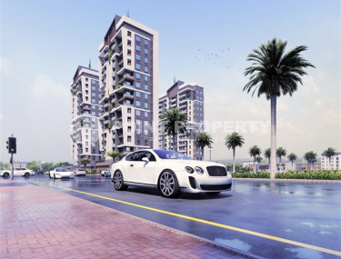 Комфортабельные квартиры с жилой площадью 60 м2 в строящейся резиденции премиум - класса, Мерсин, Тедже-id-4234-фото-2