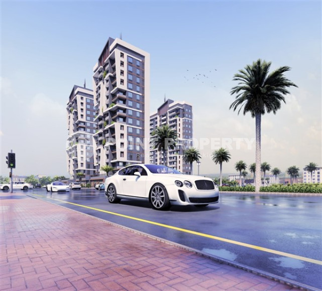 Комфортабельные квартиры с жилой площадью 60 м2 в строящейся резиденции премиум - класса, Мерсин, Тедже-id-4234-фото-2