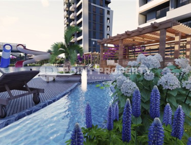 Комфортабельные квартиры с жилой площадью 60 м2 в строящейся резиденции премиум - класса, Мерсин, Тедже-id-4234-фото-4