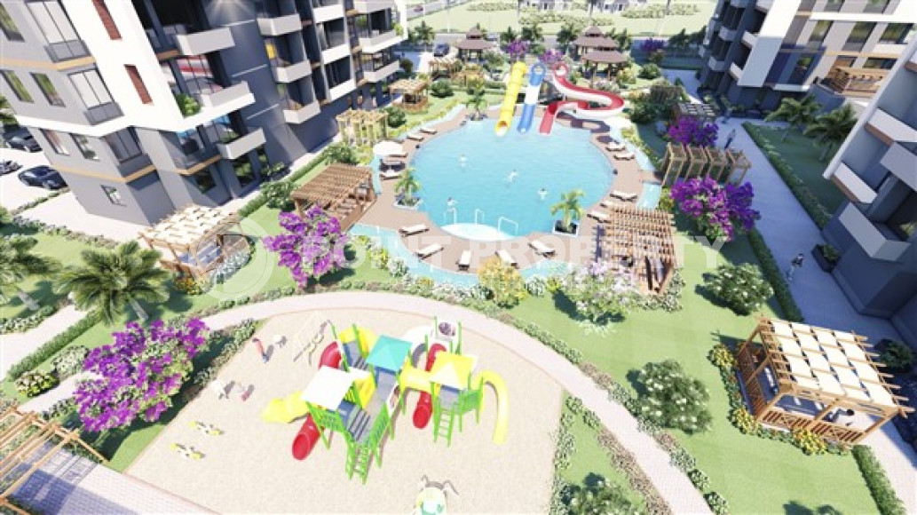 Комфортабельные квартиры с жилой площадью 60 м2 в строящейся резиденции премиум - класса, Мерсин, Тедже-id-4234-фото-9