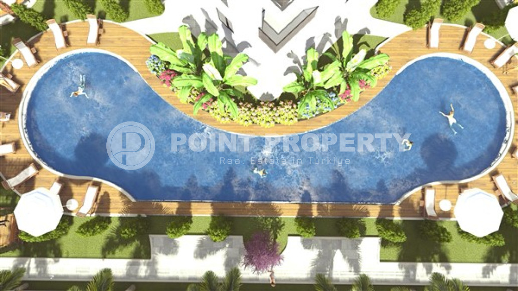 Квартиры с чистовым ремонтом, площадь от 74 до 99 м2 в высотной резиденции, Мерсин, Эрдемли-id-4235-фото-4