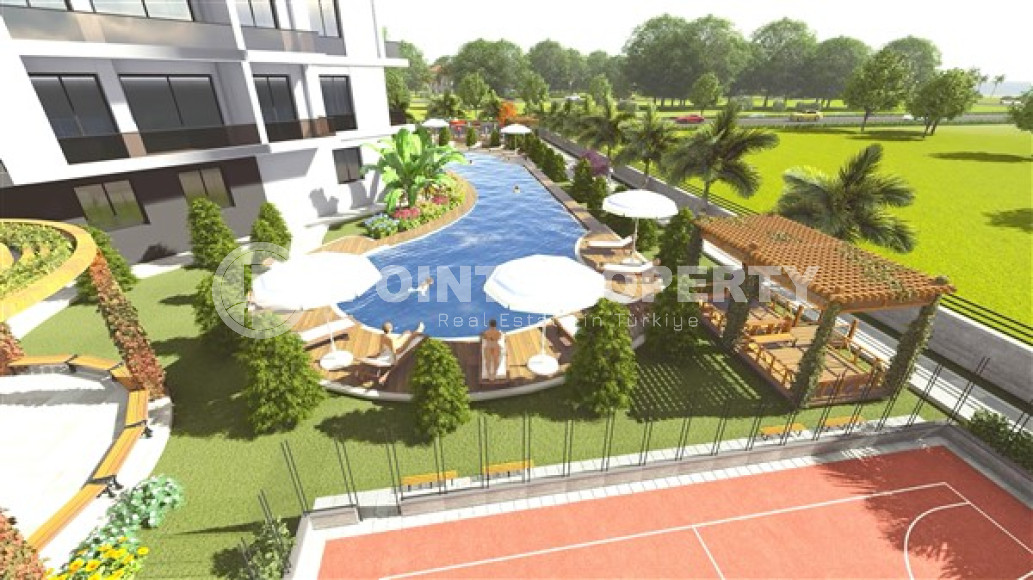 Квартиры с чистовым ремонтом, площадь от 74 до 99 м2 в высотной резиденции, Мерсин, Эрдемли-id-4235-фото-5