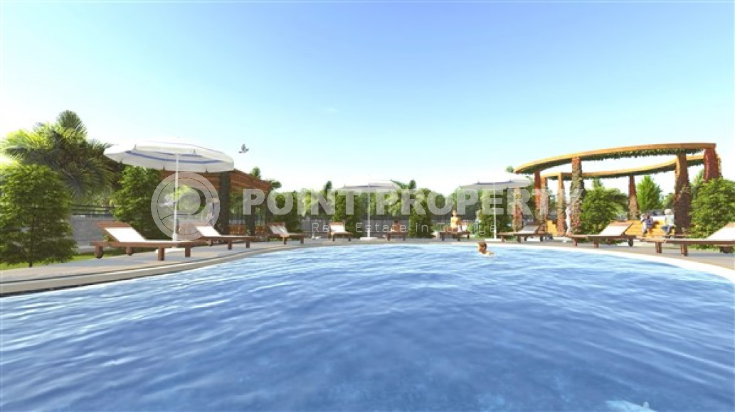 Квартиры с чистовым ремонтом, площадь от 74 до 99 м2 в высотной резиденции, Мерсин, Эрдемли-id-4235-фото-9