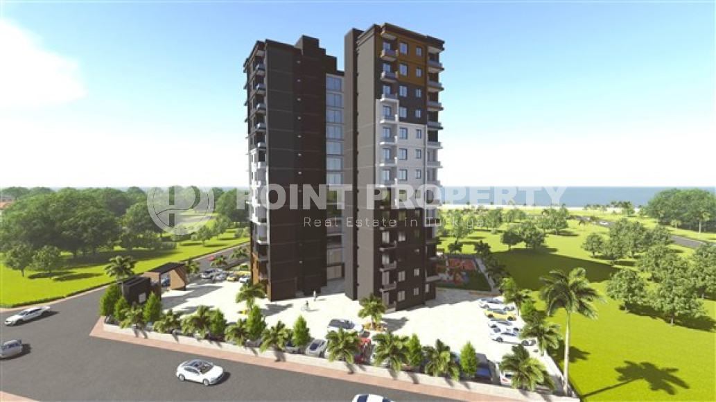 Квартиры с чистовым ремонтом, площадь от 74 до 99 м2 в высотной резиденции, Мерсин, Эрдемли-id-4235-фото-12