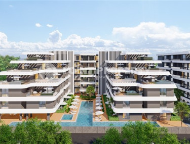 Prestigious complex with hotel infrastructure located away from the sea, Antalya. Altyntash-id-4239-photo-1