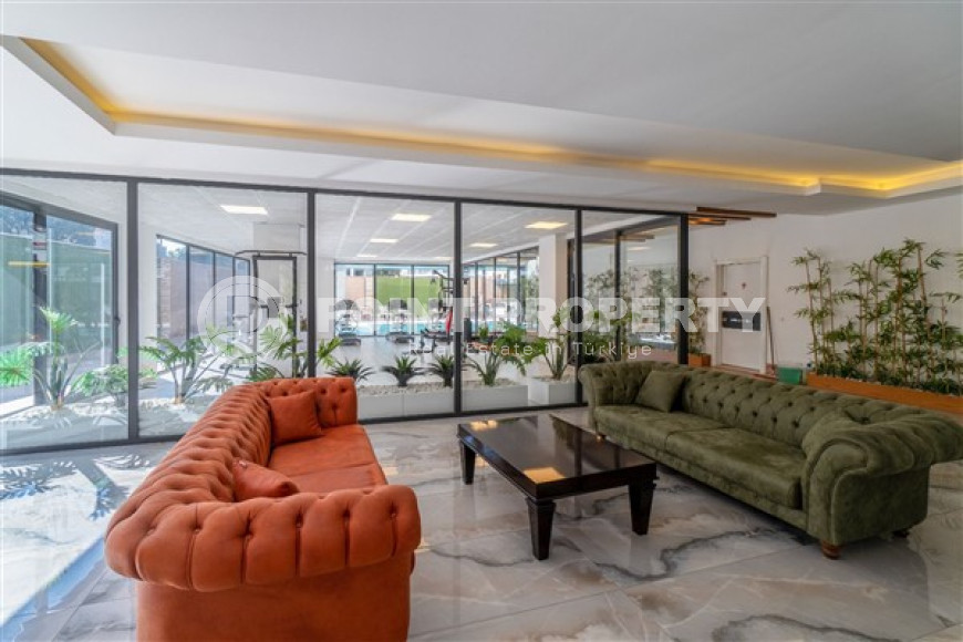 Комфортабельный пентхаус на 4 этаже и крыше комплекса 2020 года постройки, центр Аланьи-id-4243-фото-4