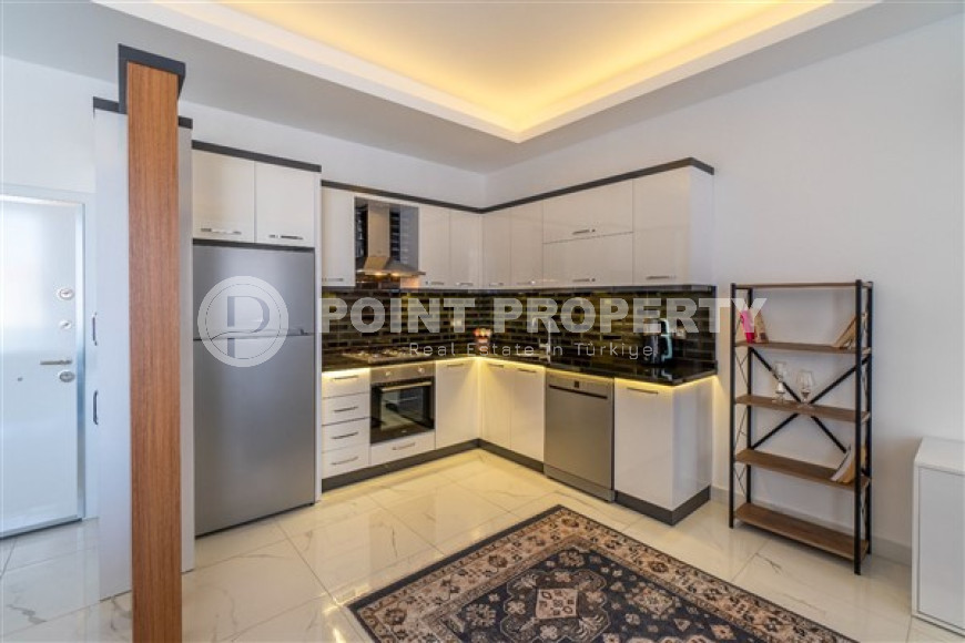 Комфортабельный пентхаус на 4 этаже и крыше комплекса 2020 года постройки, центр Аланьи-id-4243-фото-10