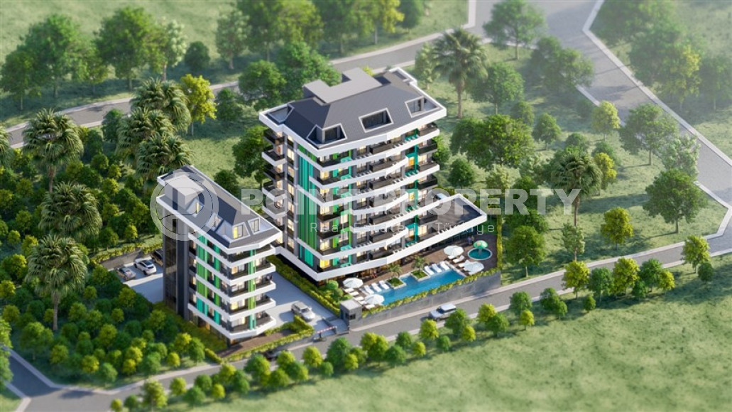 Выгодное предложение от застройщика - апартаменты 1+1 в 900 метрах от моря по очень привлекательной цене.-id-4250-фото-7