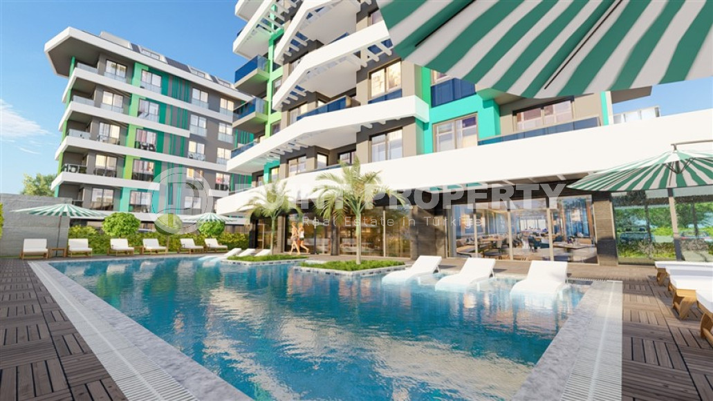 Выгодное предложение от застройщика - апартаменты 1+1 в 900 метрах от моря по очень привлекательной цене.-id-4250-фото-8