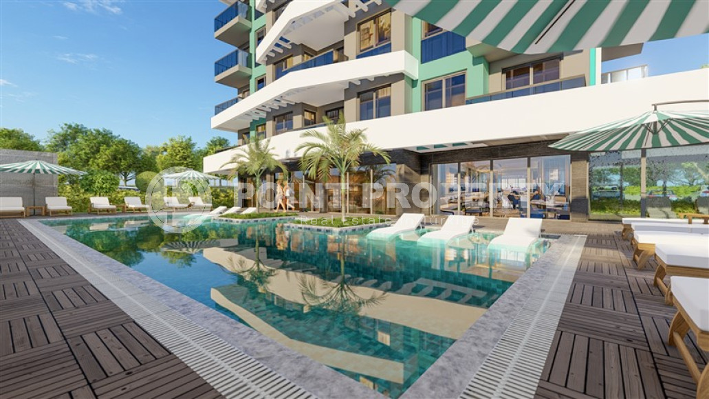 Выгодное предложение от застройщика - апартаменты 1+1 в 900 метрах от моря по очень привлекательной цене.-id-4250-фото-10