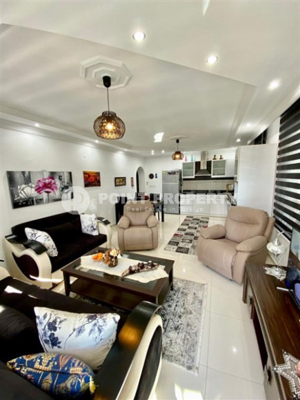 Уютная комфортабельная квартира 2+1 в 850 метрах от моря в популярном благоустроенном районе Оба.-id-4251-фото-3