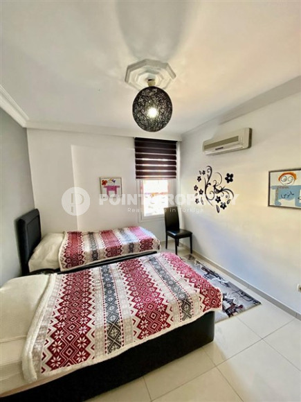 Уютная комфортабельная квартира 2+1 в 850 метрах от моря в популярном благоустроенном районе Оба.-id-4251-фото-4