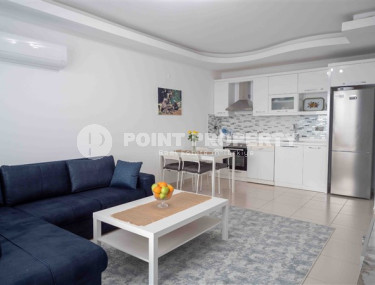 Светлая современная квартира на 7-м этаже с панорамным видом на море в центре экологически чистого района уютного Тосмур.-id-4253-фото-3