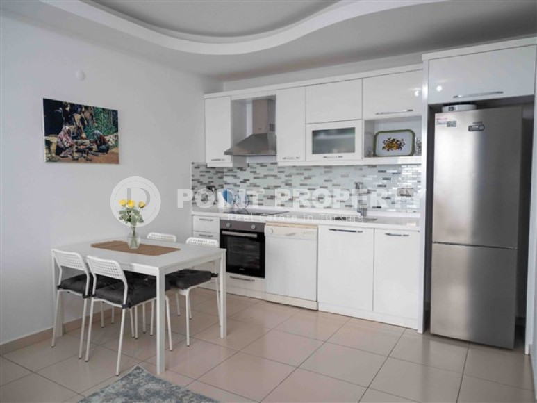 Bright modern apartment on the 7th floor with panoramic sea views in the center of the ecologically clean area of cozy Tosmur.-id-4253-photo-4