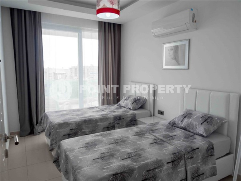 Bright modern apartment on the 7th floor with panoramic sea views in the center of the ecologically clean area of cozy Tosmur.-id-4253-photo-6