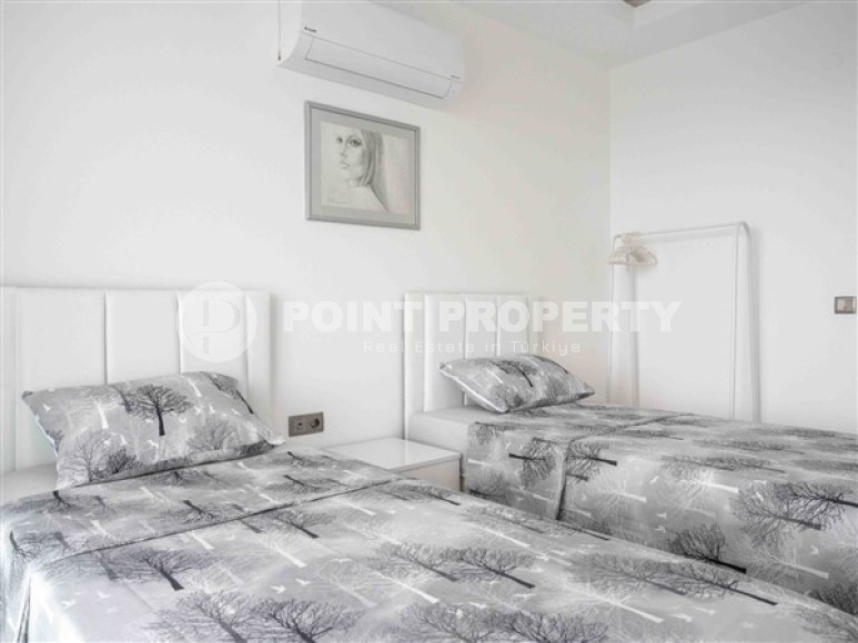 Bright modern apartment on the 7th floor with panoramic sea views in the center of the ecologically clean area of cozy Tosmur.-id-4253-photo-7