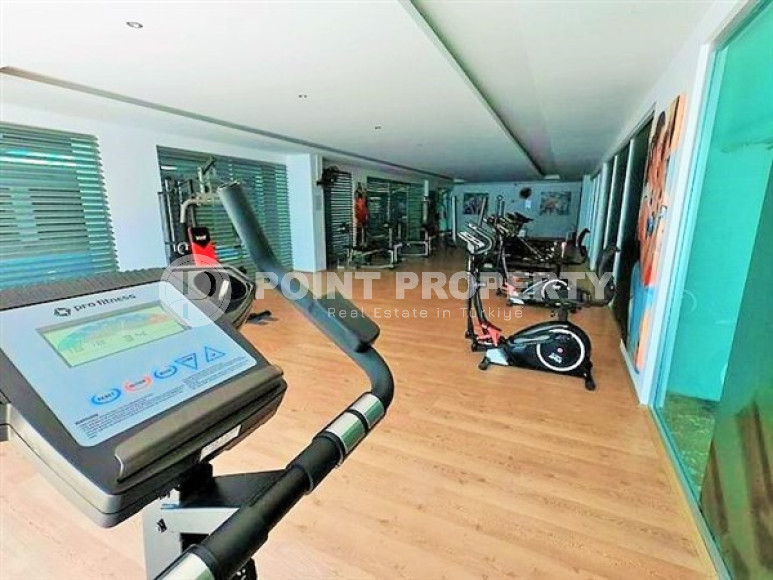 Bright modern apartment on the 7th floor with panoramic sea views in the center of the ecologically clean area of cozy Tosmur.-id-4253-photo-15