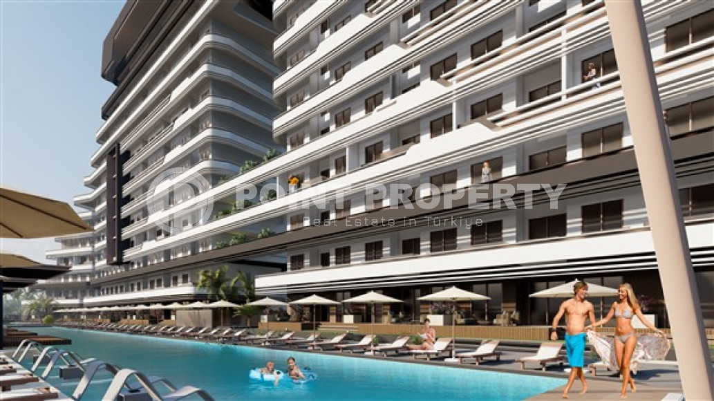 Elite twelve-story residence under construction with amazing infrastructure, Antalya, Altintas-id-4257-photo-2