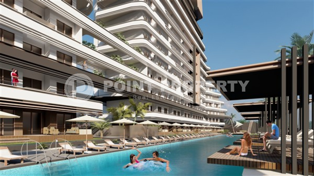 Elite twelve-story residence under construction with amazing infrastructure, Antalya, Altintas-id-4257-photo-3