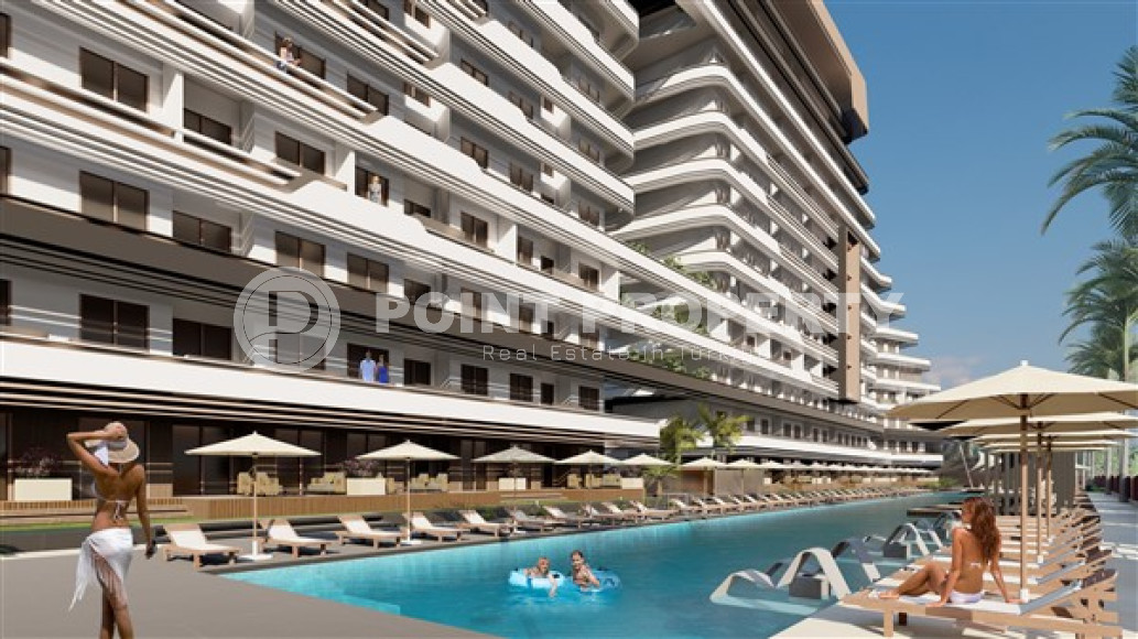 Elite twelve-story residence under construction with amazing infrastructure, Antalya, Altintas-id-4257-photo-8