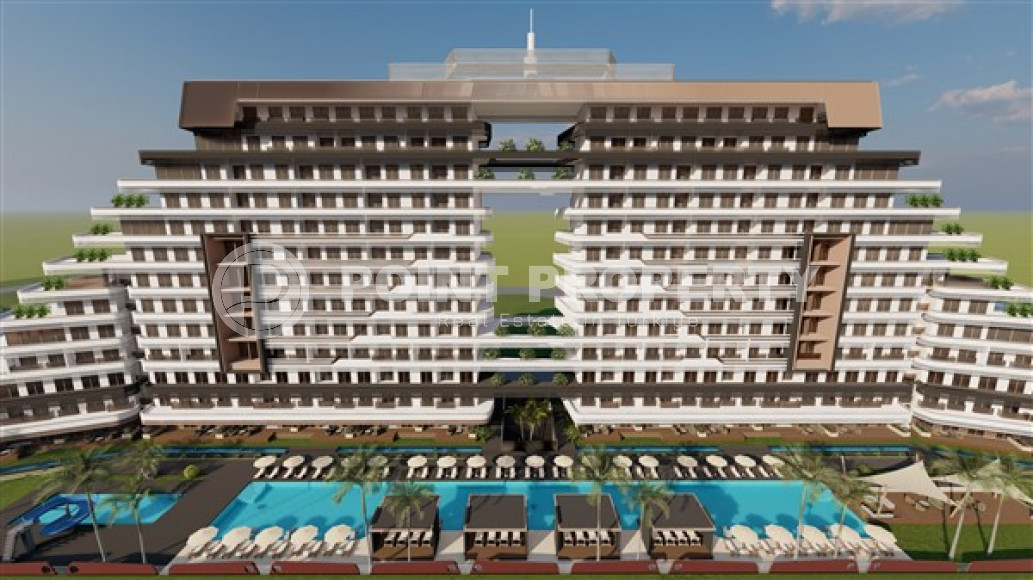 Elite twelve-story residence under construction with amazing infrastructure, Antalya, Altintas-id-4257-photo-9