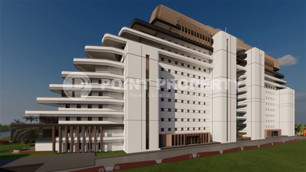 Elite twelve-story residence under construction with amazing infrastructure, Antalya, Altintas-id-4257-photo-11