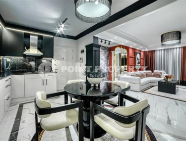 Four-room apartment with furniture and beautiful interior design, Alanya center, Tepe-id-4258-photo-4