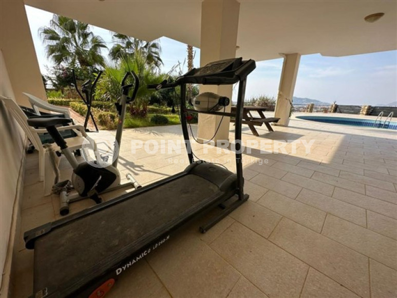 Трёхкомнатная квартира с мебелью в районе Аланьи, Оба. Жилая площадь 115 м2.-id-4260-фото-5