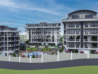 Компактная квартира с площадью 51 м 2 в строящемся комплексе, район Оба-id-4262-фото-2