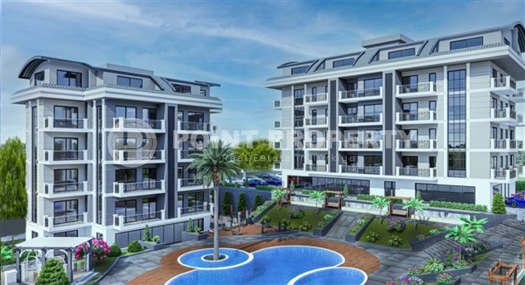 Компактная квартира с площадью 51 м 2 в строящемся комплексе, район Оба-id-4262-фото-3