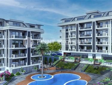 Small 1+1 apartment with fine finishing in a residence under construction. The completion date of the facility is August 2023.-id-4264-photo-3