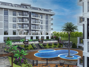 Small 1+1 apartment with fine finishing in a residence under construction. The completion date of the facility is August 2023.-id-4264-photo-4