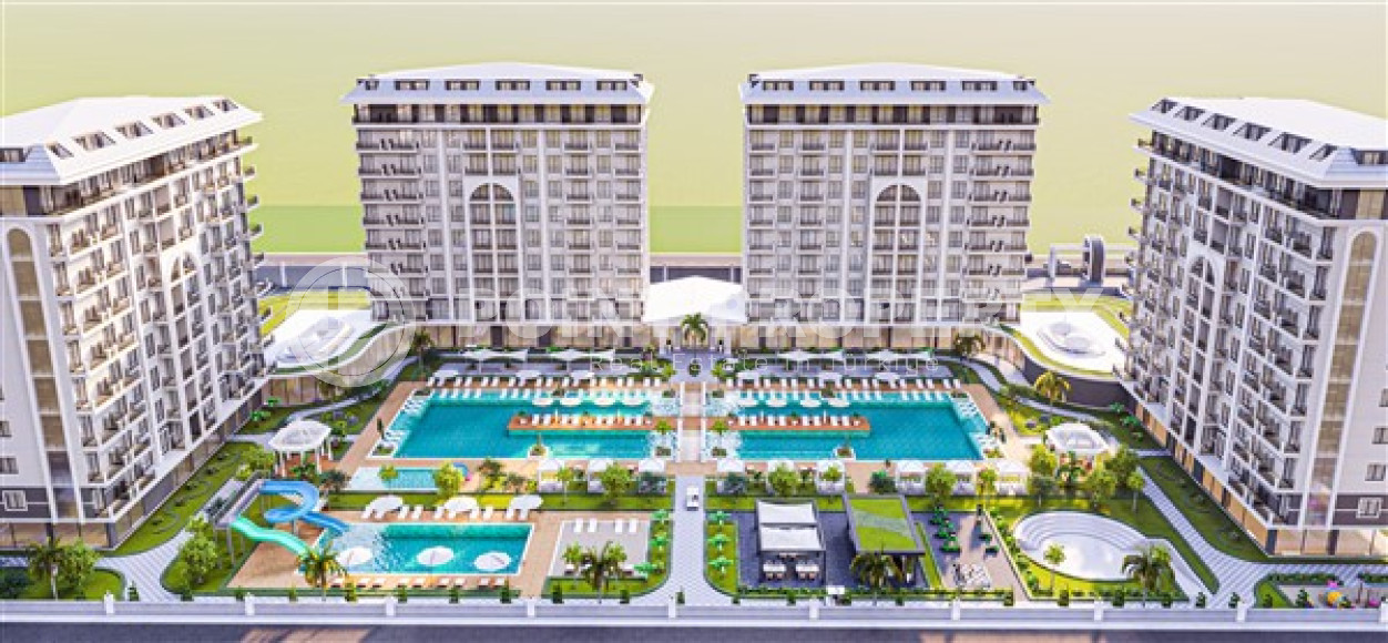 An advantageous offer from the developer - 1+1 apartments in a luxury residential complex under construction in the comfortable Demirtas area.-id-4266-photo-1