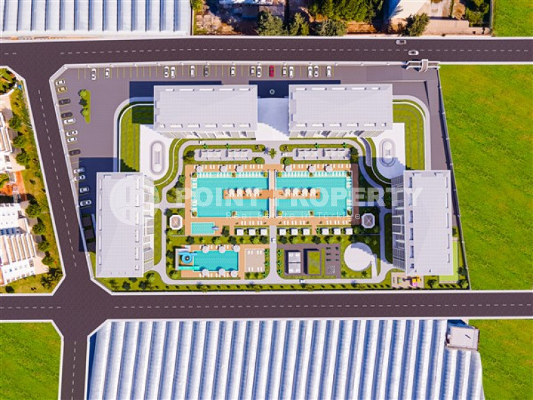 An advantageous offer from the developer - 1+1 apartments in a luxury residential complex under construction in the comfortable Demirtas area.-id-4266-photo-12